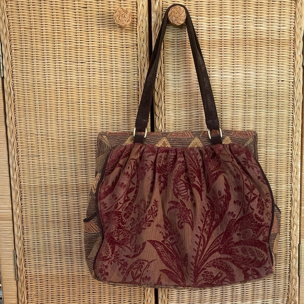 Offhand Designs Marcella Bag in Burgundy
